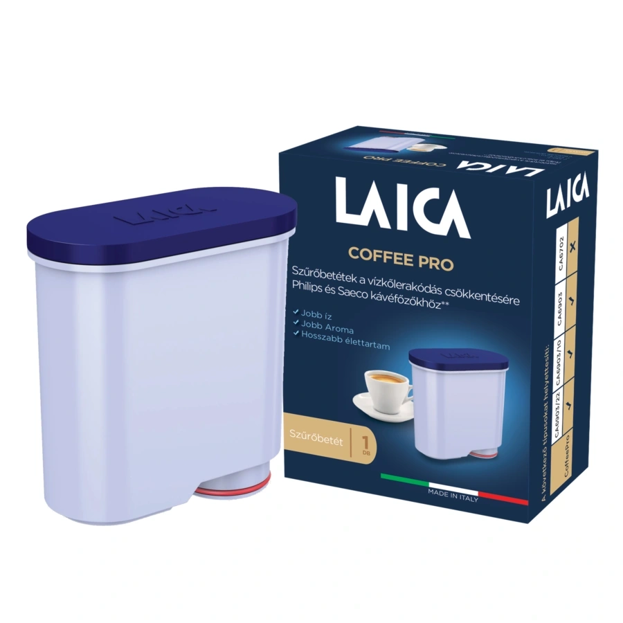 Laica E1BBA01 Coffee PRO vízszűrőbetét Philips AquaClean & Saeco kávéfőzőkhöz