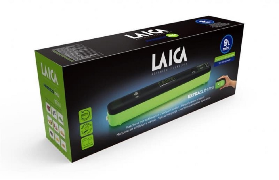 Laica VT31040 Extra Slim Pro vákuumos fóliahegesztő