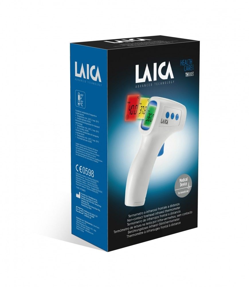 LAICA érintés nélküli TH1003 infravörös homlokmérő
