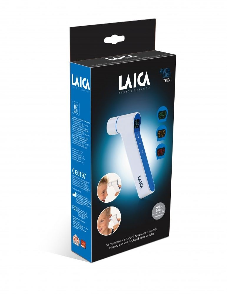 Laica TH1004  infrás fül- és homlok hőmérő