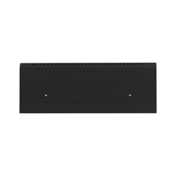Lanberg 19" 4U+3U SZÉL:540mm MÉLY:200mm MAG:400mm fémajtós fekete fali rack szekrény
