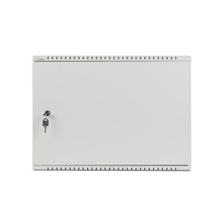 Lanberg 19" 4U+3U SZÉL:540mm MÉLY:200mm MAG:400mmfémajtós szürke fali rack szekrény