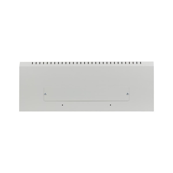 Lanberg 19" 4U+3U SZÉL:540mm MÉLY:200mm MAG:400mmfémajtós szürke fali rack szekrény