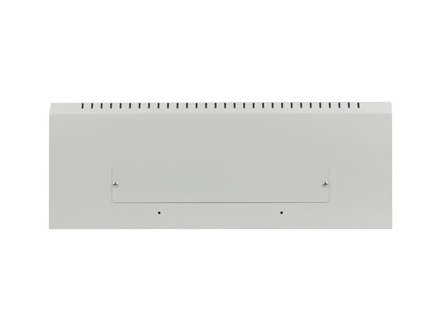 Lanberg 19" 4U+3U SZÉL:540mm MÉLY:200mm MAG:400mmfémajtós szürke fali rack szekrény