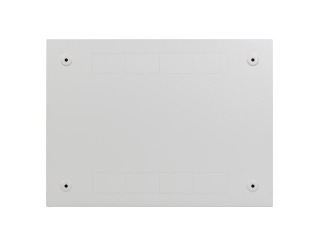Lanberg 19" 4U+3U SZÉL:540mm MÉLY:200mm MAG:400mmfémajtós szürke fali rack szekrény