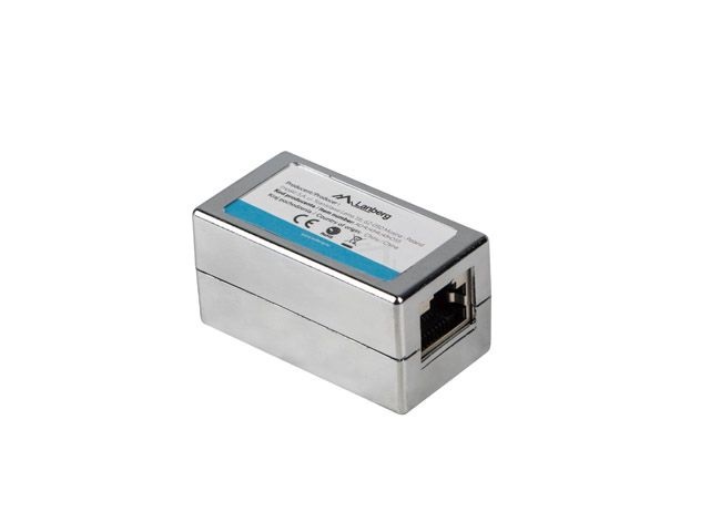 Lanberg AD-RJ45-RJ45-OS6 RJ45-RJ45 Cat6 FTP árnyékolt ezüst toldó
