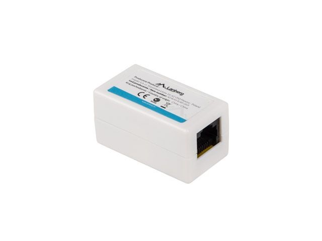 Lanberg AD-RJ45-RJ45-OU5 RJ45-RJ45 Cat5E UTP árnyékolatlan fehér toldó