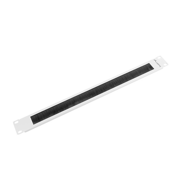 Lanberg AK-1101-S 19" 1U fésűs szürke kábelbevezető