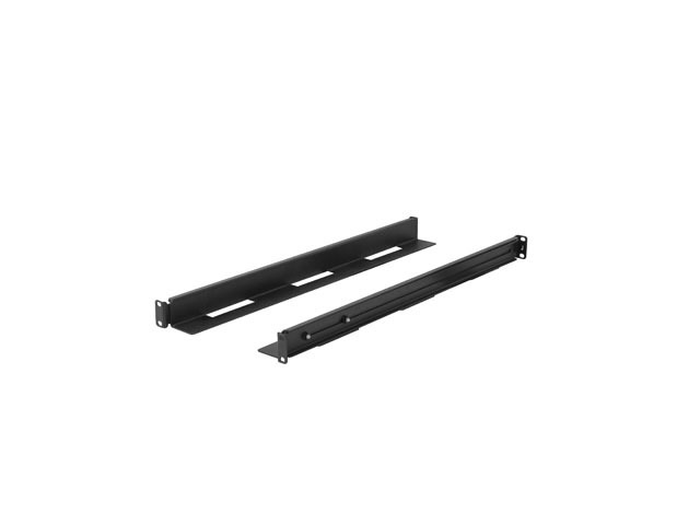 Lanberg AK-1902-B 1U 650x1090mm állítható fekete rack sín készlet
