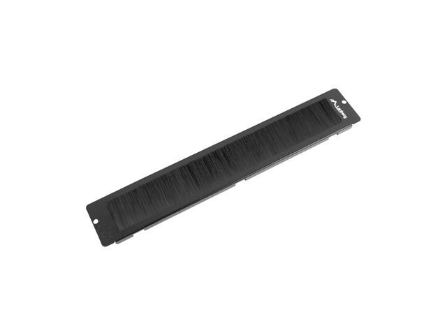 Lanberg AK-1105-B 19" fésűs fekete kábelbevezető panel