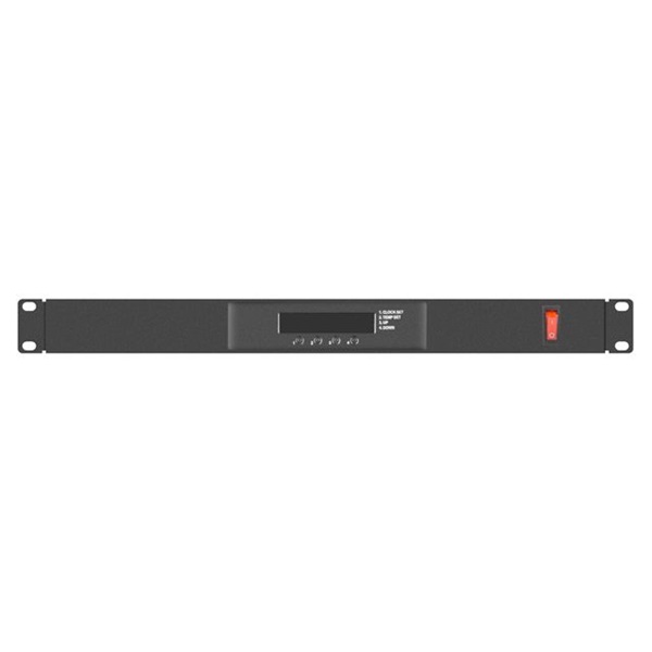 Lanberg AK-1502-B 19" 1U 2 ventilátor + termosztát egység LCD kijelzővel