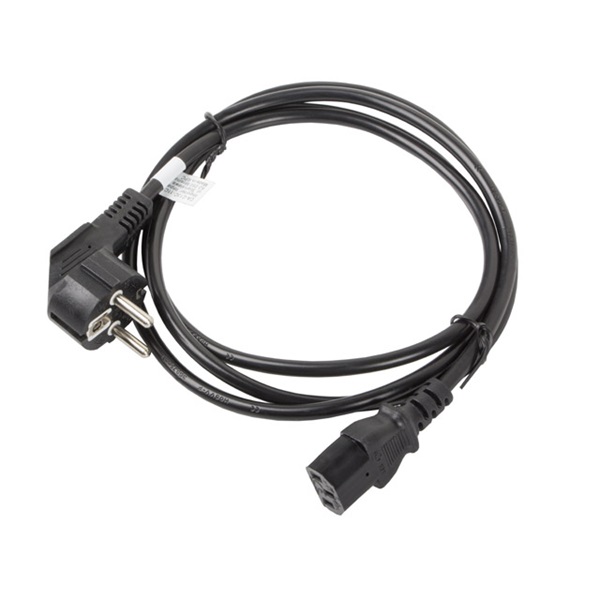Lanberg CA-C13C-11CC-0018-BK IEC320 C13 10A fekete tápkábel 1,8m