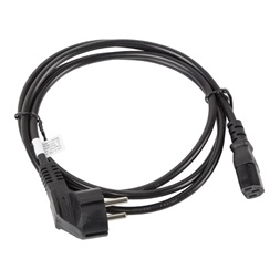 Lanberg CA-C13C-11CC-0018-BK IEC320 C13 10A fekete tápkábel 1,8m