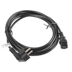 Lanberg CA-C13C-11CC-0030-BK IEC320 C13 10A fekete tápkábel 3m
