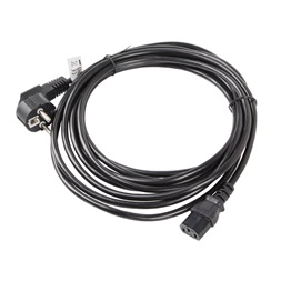 Lanberg CA-C13C-11CC-0050-BK IEC320 C13 10A fekete tápkábel 5m