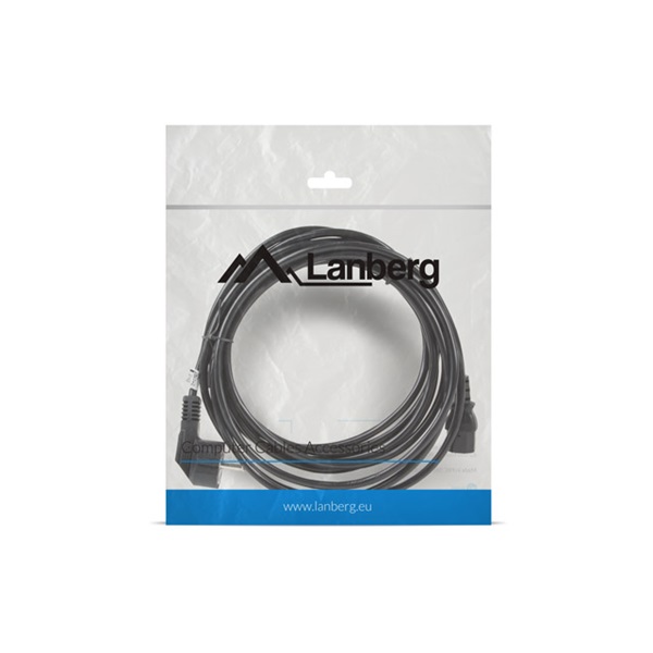 Lanberg CA-C13C-11CC-0050-BK IEC320 C13 10A fekete tápkábel 5m