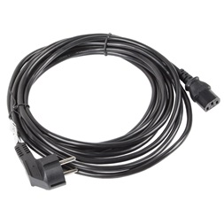 Lanberg CA-C13C-11CC-0050-BK IEC320 C13 10A fekete tápkábel 5m