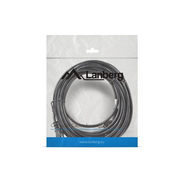 Lanberg CA-C13C-11CC-0100-BK IEC320 C13 10A fekete tápkábel 10m