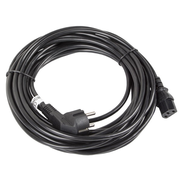 Lanberg CA-C13C-11CC-0100-BK IEC320 C13 10A fekete tápkábel 10m