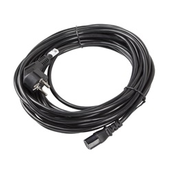 Lanberg CA-C13C-11CC-0100-BK IEC320 C13 10A fekete tápkábel 10m