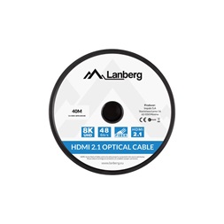 Lanberg CA-HDMI-30FB-0400-BK 40m 8K 60Hz HDMI fekete kábel