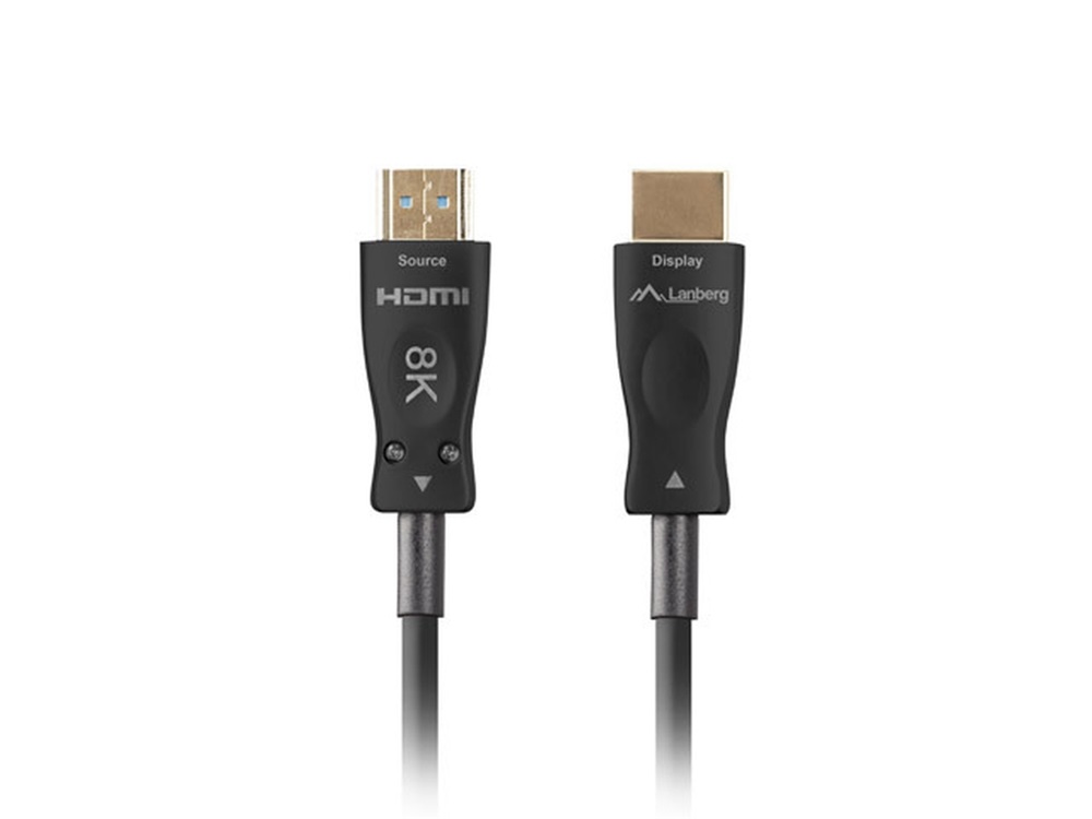 Lanberg CA-HDMI-30FB-0800-BK 80m 8K 60Hz HDMI fekete kábel