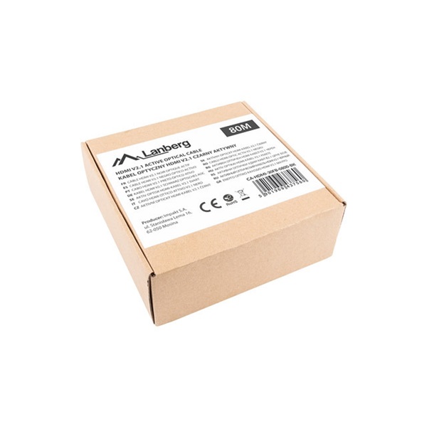 Lanberg CA-HDMI-30FB-0800-BK 80m 8K 60Hz HDMI fekete kábel