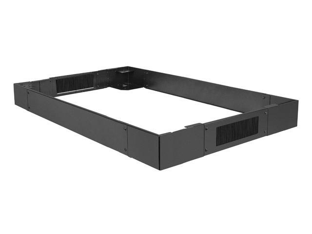 Lanberg CK01-82-B 600x1200 fekete lábazat álló rack szekrényhez