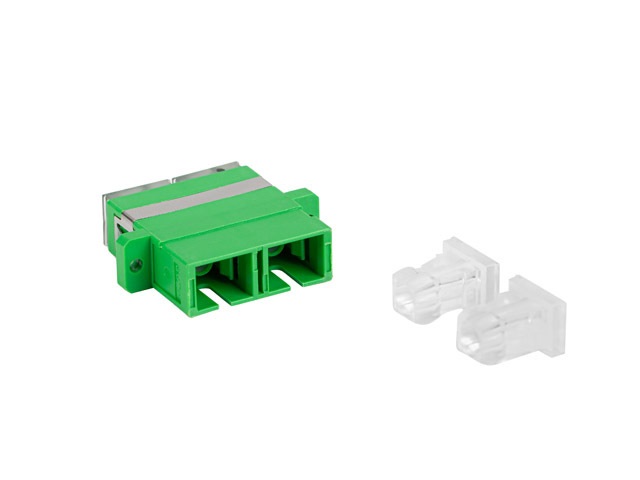 Lanberg FA-SCAP-SD01-0001-TR Monomódusú SC/APC duplex optikai toldó