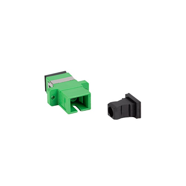 Lanberg FA-SCAP-SS01-2501-BK Monomódusú SC/APC simplex optikai toldó 25db/csomag