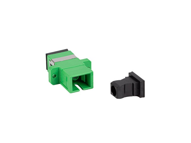 Lanberg FA-SCAP-SS01-2501-BK Monomódusú SC/APC simplex optikai toldó 25db/csomag