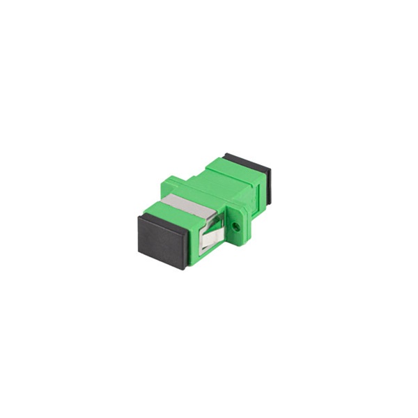 Lanberg FA-SCAP-SS01-2501-BK Monomódusú SC/APC simplex optikai toldó 25db/csomag