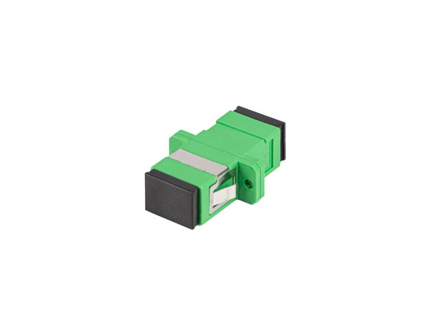 Lanberg FA-SCAP-SS01-2501-BK Monomódusú SC/APC simplex optikai toldó 25db/csomag