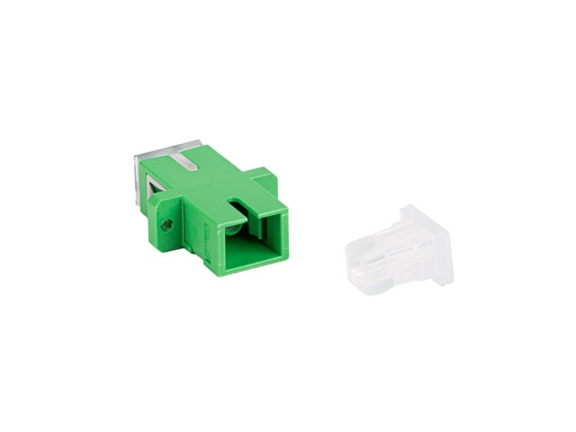 Lanberg FA-SCAP-SS01-2501-TR Monomódusú SC/APC simplex optikai toldó 25db/csomag