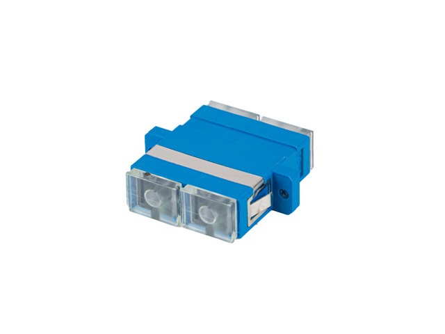Lanberg FA-SCUP-SD01-0001-BU Monomódusú SC/UPC duplex optikai toldó