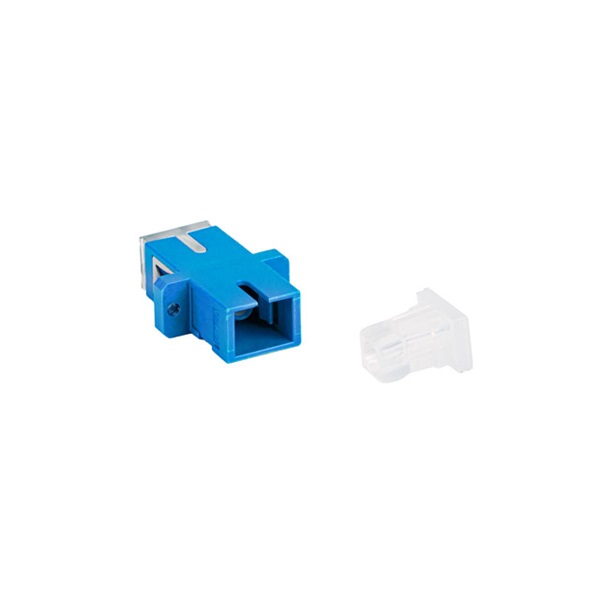 Lanberg FA-SCUP-SS01-0001-BU Monomódusú SC/UPC simplex optikai toldó