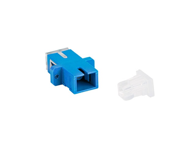 Lanberg FA-SCUP-SS01-0001-BU Monomódusú SC/UPC simplex optikai toldó