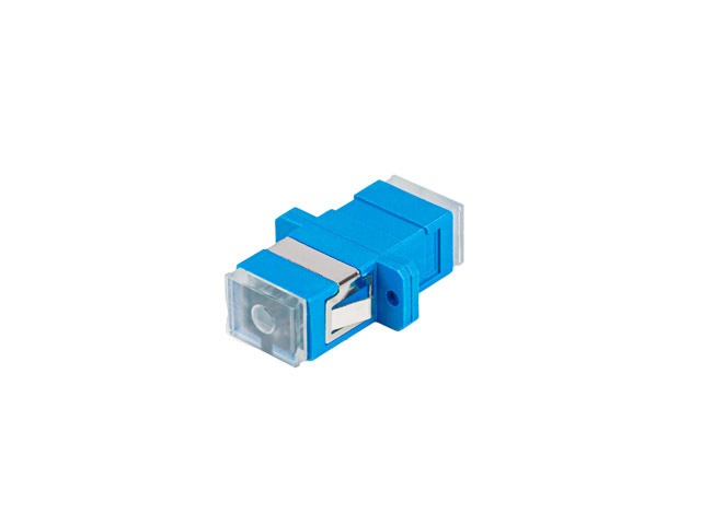 Lanberg FA-SCUP-SS01-0001-BU Monomódusú SC/UPC simplex optikai toldó