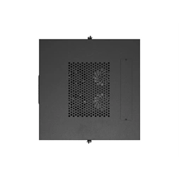 Lanberg FF01-6632-23BL 19" 32U SZÉL:600mm MÉLY:600mm MAG:1603mm lapraszerelt LCD hálós fémajtós fekete rack szekrény