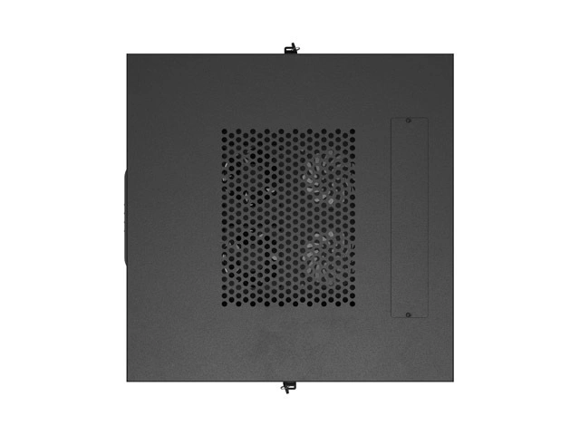 Lanberg FF01-6632-23BL 19" 32U SZÉL:600mm MÉLY:600mm MAG:1603mm lapraszerelt LCD hálós fémajtós fekete rack szekrény