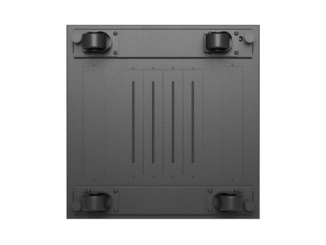 Lanberg FF01-6632-23BL 19" 32U SZÉL:600mm MÉLY:600mm MAG:1603mm lapraszerelt LCD hálós fémajtós fekete rack szekrény