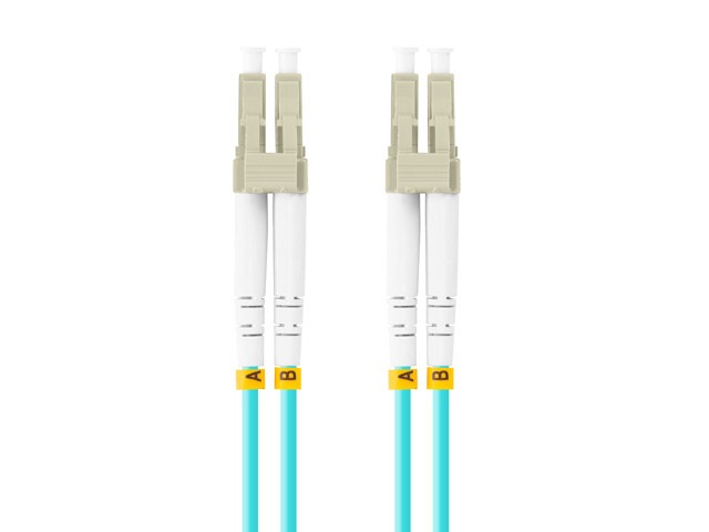 Lanberg FO-LULU-MD31-0020-TQ duplex optikai patch kábel 4xLC/UPC csatlakozóval, 50/125 LSZH OM3, 2m