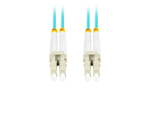 Lanberg FO-LULU-MD31-0020-TQ duplex optikai patch kábel 4xLC/UPC csatlakozóval, 50/125 LSZH OM3, 2m