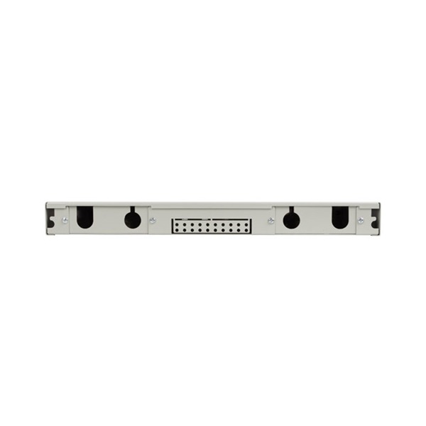 Lanberg FOP1-12SS-LDS 19" 1U 12xSC simplex vagy 12xLC duplex szürke kihúzható optikai üres patch panel