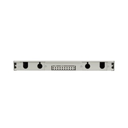 Lanberg FOP1-12SS-LDS 19" 1U 12xSC simplex vagy 12xLC duplex szürke kihúzható optikai üres patch panel