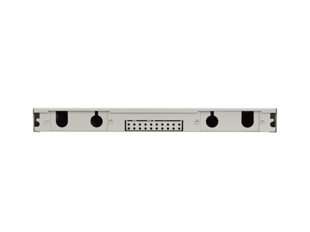Lanberg FOP1-12SS-LDS 19" 1U 12xSC simplex vagy 12xLC duplex szürke kihúzható optikai üres patch panel