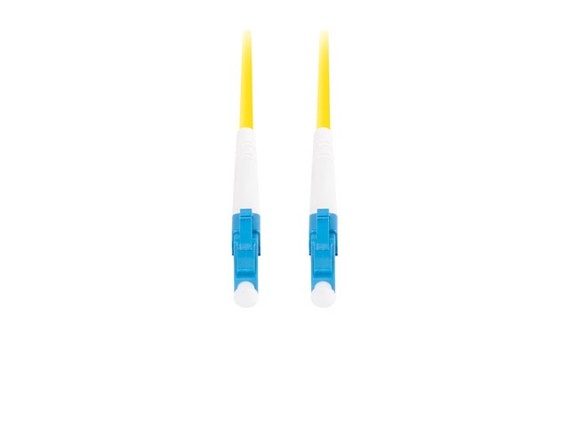 Lanberg FO-LULU-SS11-0020-YE Monomódusú szimplex optikai patch kábel 2xLC/UPC csatlakozóval 2m