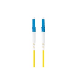 Lanberg FO-LULU-SS11-0020-YE Monomódusú szimplex optikai patch kábel 2xLC/UPC csatlakozóval 2m