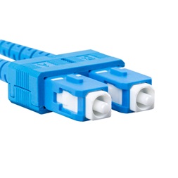 Lanberg FO-SULU-SD11-0030-YE Monomódusú duplex optikai patch kábel 2xSC/UPC-2xLC/UPC csatlakozóval 3m
