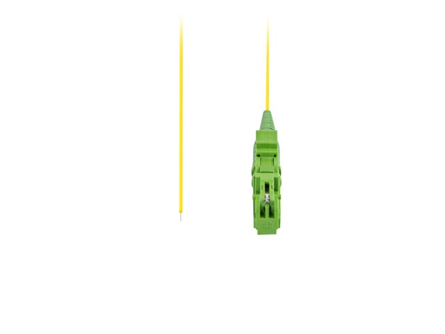 Lanberg FP-E200-SE11-0030-YE Monomódusú E2000/APC optikai pigtail kábel 2m